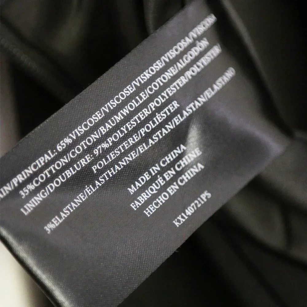 Keepsake Hearts On Fire Pant Suit Jumpsuit S Black Strapless Corset Pocket $190 - Picture 11 of 16